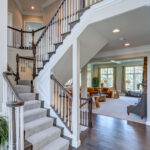 The foyer of the Oakton luxury home designed and built by CarrHomes in Hamilton.