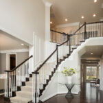A staircase in one of our houses for sale from CarrHomes in Hamilton.