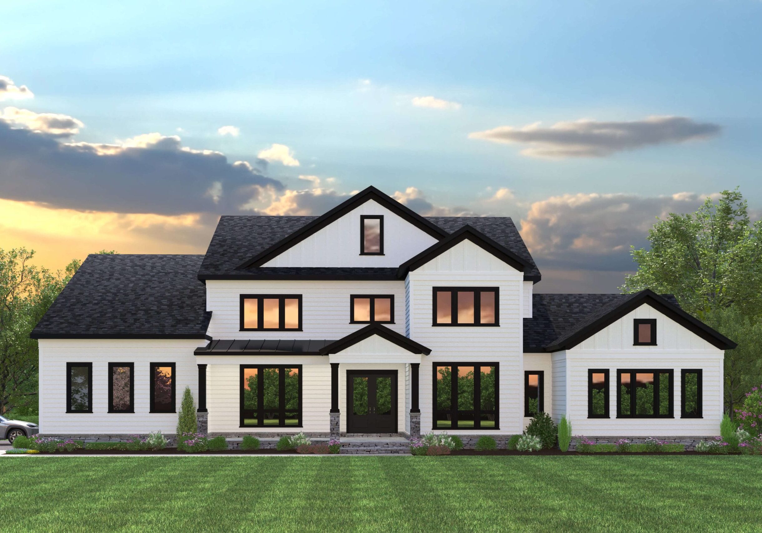 CarrHomes' Lancaster Farmhouse Model
